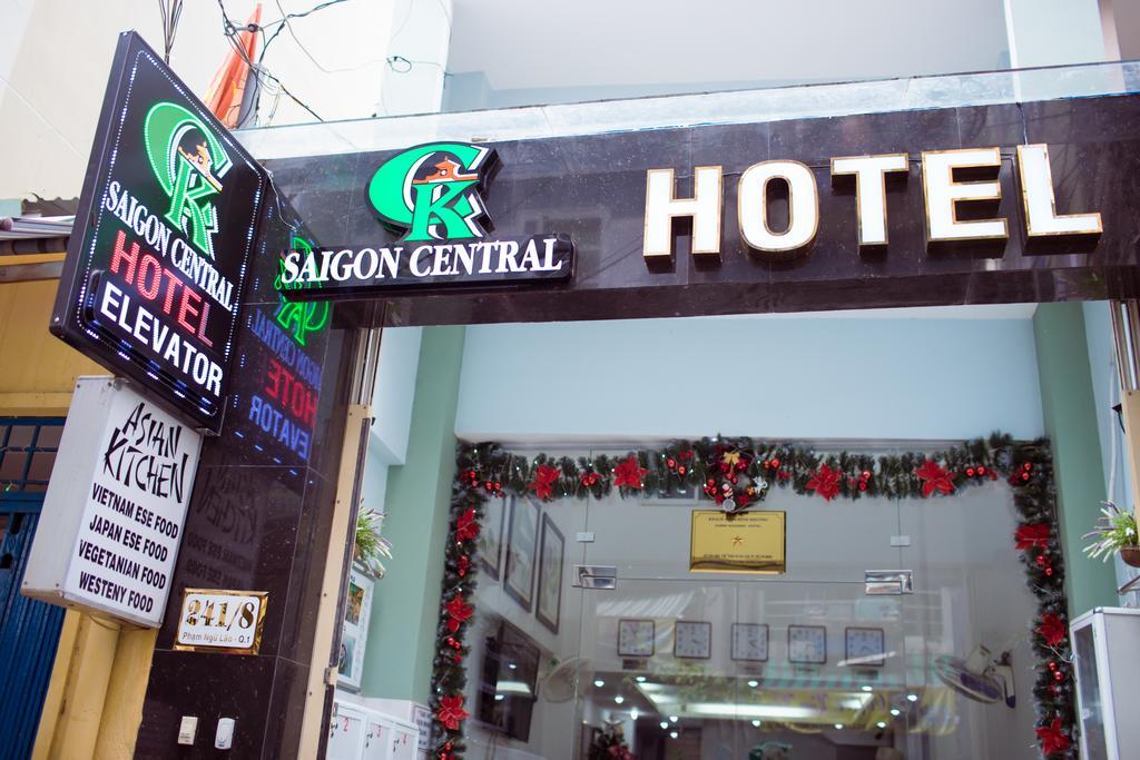 Ck Saigon Central Hotel Хошимин Екстериор снимка