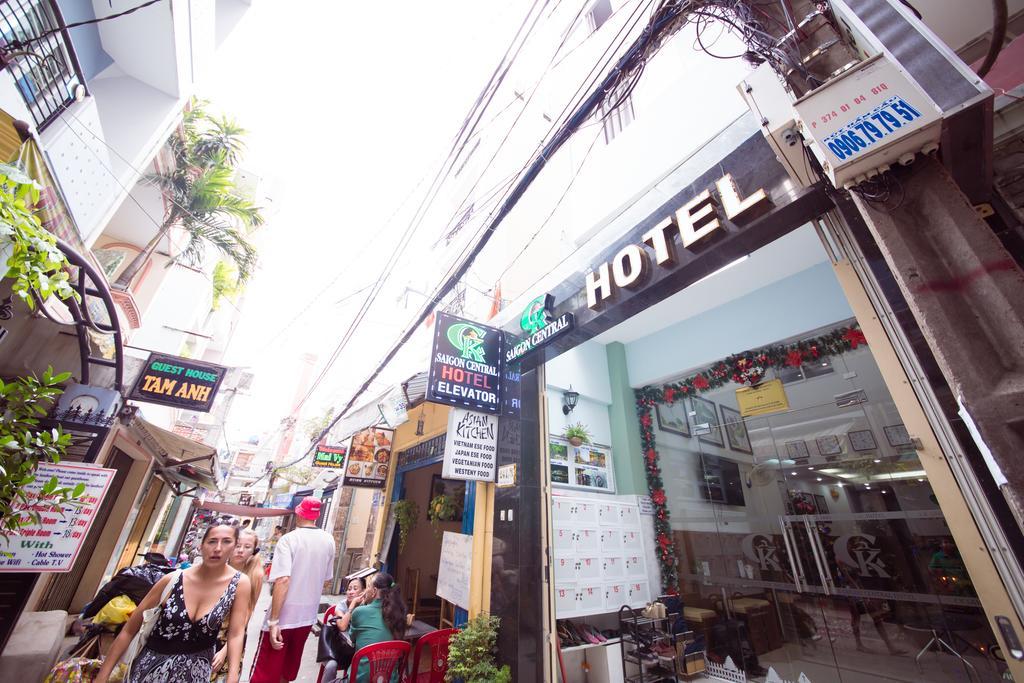 Ck Saigon Central Hotel Хошимин Екстериор снимка