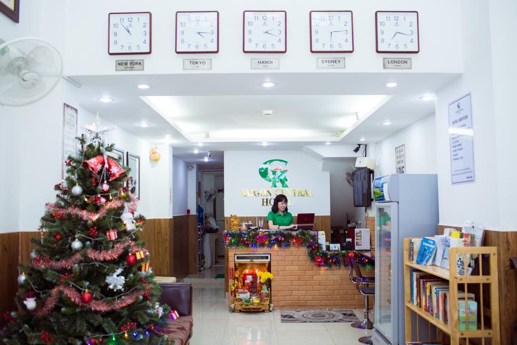 Ck Saigon Central Hotel Хошимин Екстериор снимка