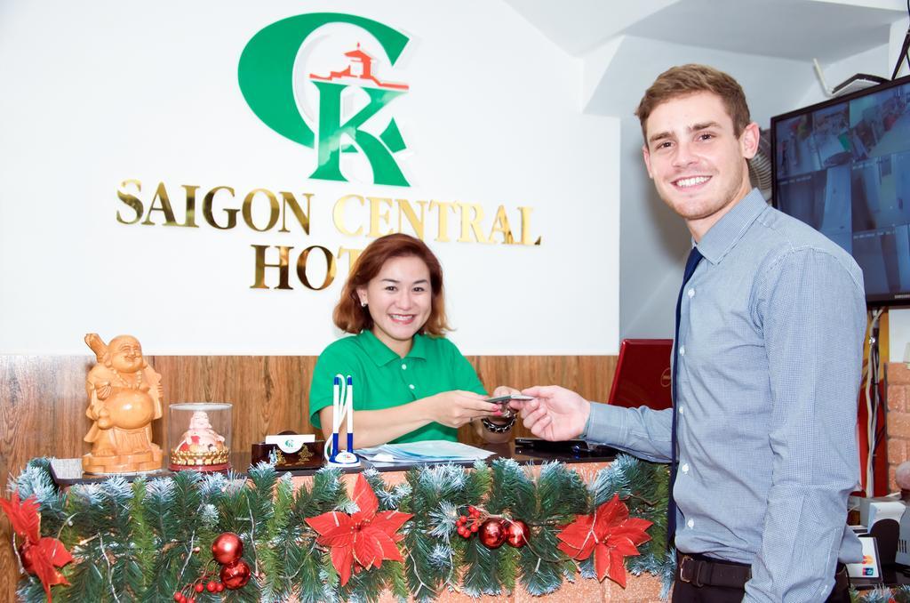 Ck Saigon Central Hotel Хошимин Екстериор снимка